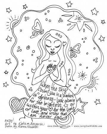 Poem coloring pages