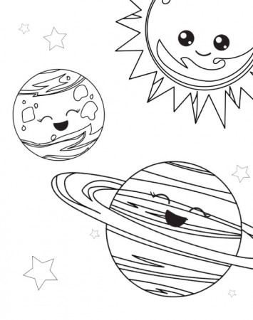 Free Printable Space Coloring Pages For Kids Story - Simple Everyday Mom