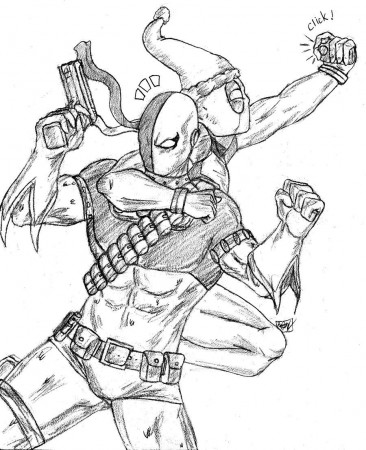 Free Deathstroke Vs Deadpool Coloring Pages, Download Free Deathstroke Vs Deadpool  Coloring Pages png images, Free ClipArts on Clipart Library