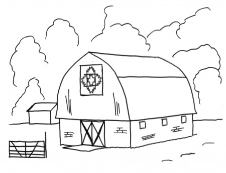 Amish Coloring Page - Coloring Pages For All Ages