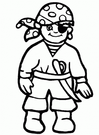 pirate coloring page Â» Coloring Pages