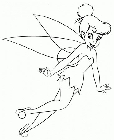 Tinkerbell And Friends Color Pages | Coloring Online