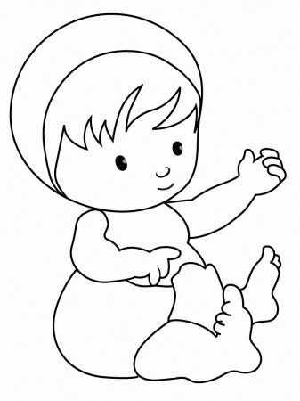 Printable Baby Coloring Pages | Coloring Me