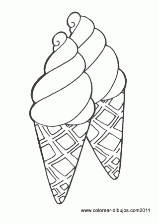 icecream | Click the images coloring pictures ice cream and save as..... | Ice  cream coloring pages, Cupcake coloring pages, Coloring pages