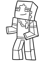 Minecraft coloring pages pictures - Topcoloringpages.net