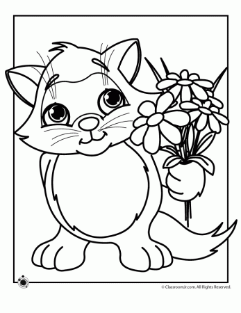 Winter, Spring, Summer and Fall Coloring Pages - Woo! Jr. Kids ...