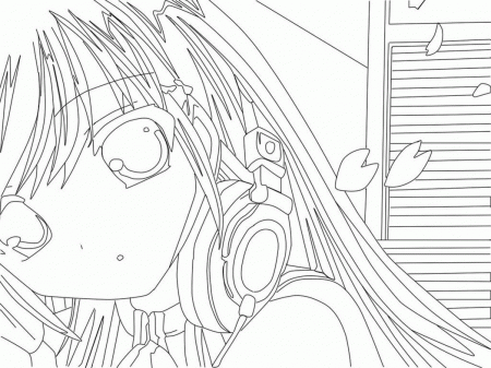 Anime Realistic Coloring Pages - Coloring Pages For All Ages