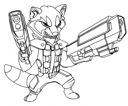 Guardians Galaxy Coloring Pages - Get Coloring Pages