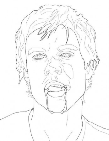 Vampire Diaries Coloring Pages | Vampire drawings, Vampire, Vampire diaries