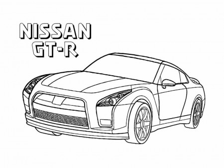 Nissan coloring pages. Free Printable Nissan coloring pages.