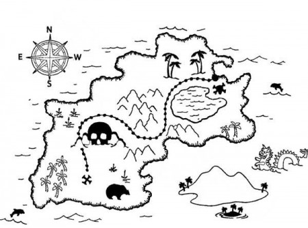treasure maps Colouring Pages | Pirate coloring pages, Treasure maps,  Pirate treasure maps