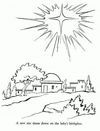 Free Printable Religious Christmas Coloring Pages ...