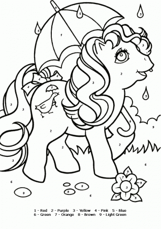 Color by Number Coloring Pages - Free Coloring Pages For Kids