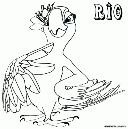 Rio coloring pages | Coloring pages to download and print
