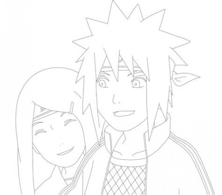 Minato Coloring Pages