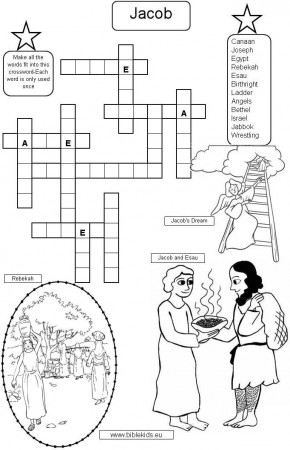 Jacob And Esau Coloring Pages