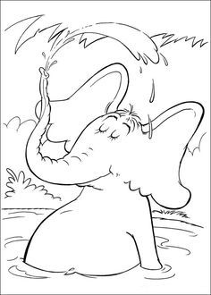 Dr Seuss - Coloring Pages for Kids and for Adults