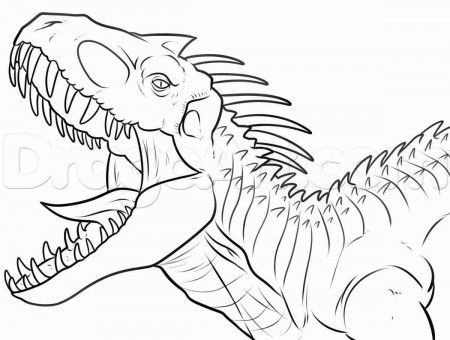 Jurassic Park Coloring Pages Jurassic World Coloring Pages Coloring Pages -  birijus.com | Dinosaur coloring pages, Dinosaur coloring, Dinosaur drawing