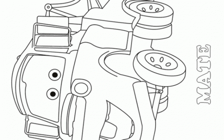 cars-movie-tow-mater-coloring-page-389328 Â« Coloring Pages for ...