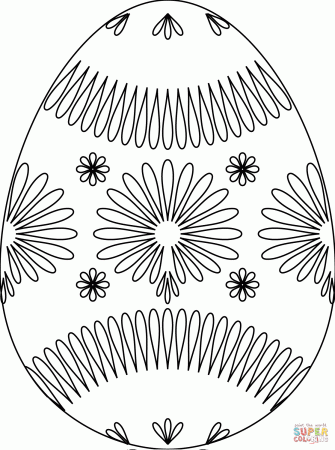 Easter eggs coloring pages | Free Coloring Pages