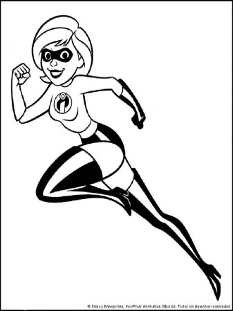 Disney Incredibles Coloring Pages - High Quality Coloring Pages