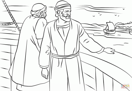 Paul and Barnabas missionary journey coloring page | Free ...