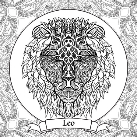 Zodiac Signs Coloring Pages on Behance