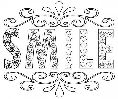 Sayings Coloring Pages Printable Free