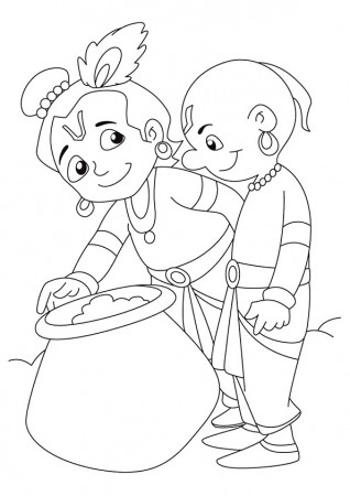 ▷ Krishna: Coloring Pages & Books - 100% FREE and printable!