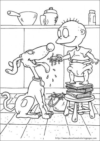 Rugrats Coloring Pages - Educational Fun Kids Coloring Pages and ...