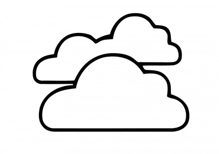 Cloudy Coloring Pages - ClipArt Best