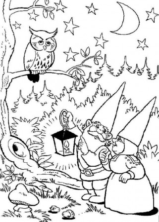 Coloring | David the gnome ...