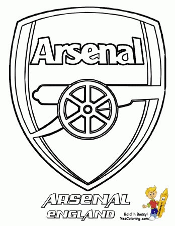 Arsenal Coloring Pages - Get Coloring Pages