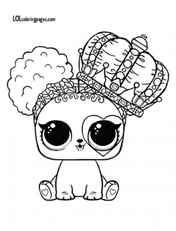LOL Pets coloring pages (animal dolls) Print for free
