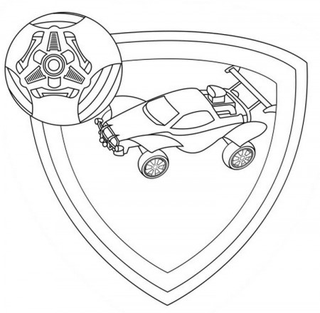 Rocket League Coloring pages . Print for free | WONDER DAY