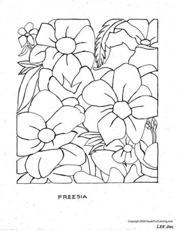 Mayflower Flower Coloring Page - youngandtae.com | Printable flower  coloring pages, Coloring pages to print, Summer coloring pages