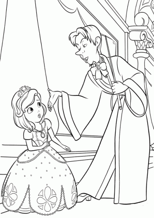 Sofia Theirst Coloring Sheet Pageree Amberor Pages To Print Minimus –  azspring