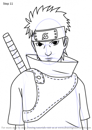 Learn How to Draw Shisui Uchiha from Naruto (Naruto) Step by Step : Drawing  Tutorials | Naruto sketch, Shisui, Drawings