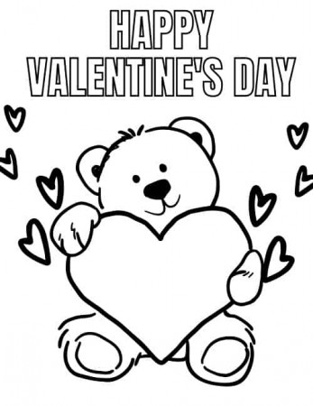 Valentine's Day Coloring Pages PDF 2021 – Cenzerely Yours
