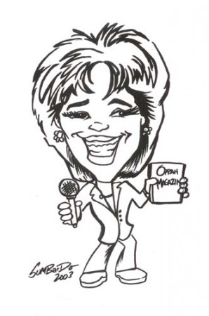 Oprah Winfrey - Caricatures - About Faces Entertainment