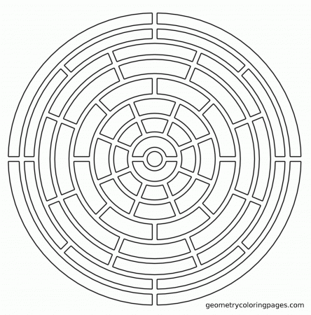 Geometry Coloring Page, Slot Maze | Pure Alchemy * Sacred Geometry ...