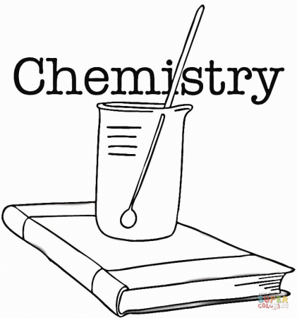 Chemistry Coloring page