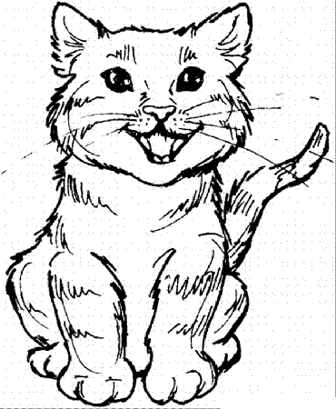 Big Cat - Coloring Pages for Kids and for Adults