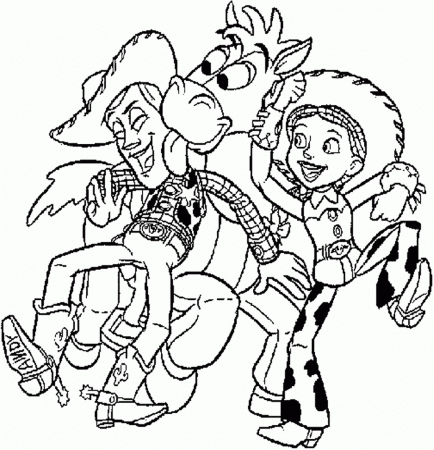 Toy Story Coloring Pages | Forcoloringpages.com