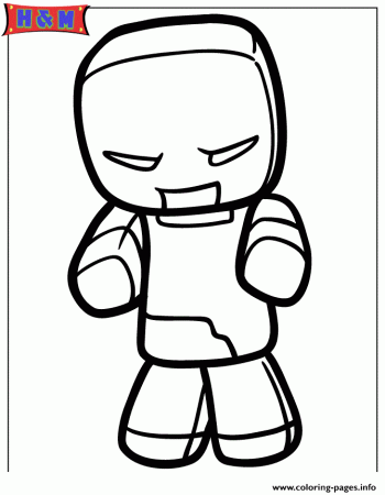 Print minecraft zombie Coloring pages
