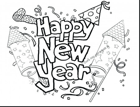Top 26 Wicked Happy New Year Coloring Pages Lovely Selected ...
