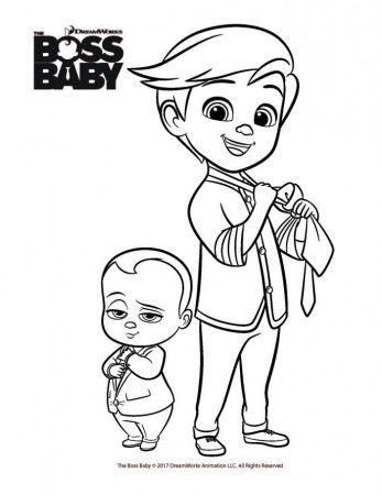 Boss Baby printables | Baby coloring pages, Baby movie, Boss ...