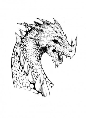 Dragon Faces Pictures | Free Coloring Pages on Masivy World