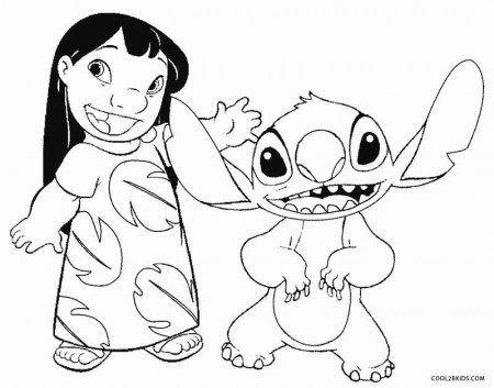 Step by Step to Color Lilo And Stitch Coloring Pages ...