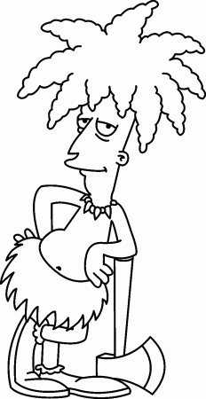 Simpson Coloring Pages Printable - High Quality Coloring Pages